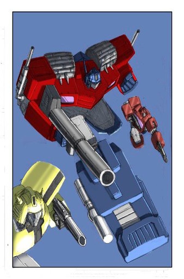 Transformers Autocracy #11: Behind the Scenes Art of Optimus Prime